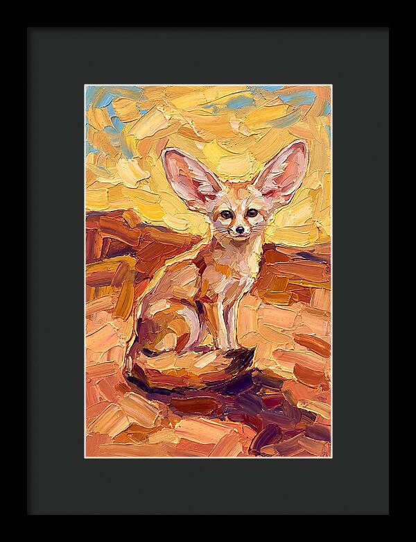 Fennec Fox In Warm Hues