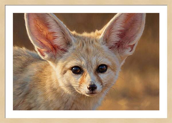 Fennec Fox Portrait