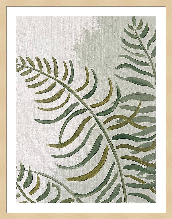 Fern Fronds In Harmony