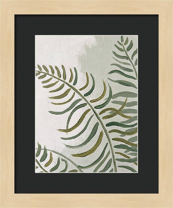 Fern Fronds In Harmony