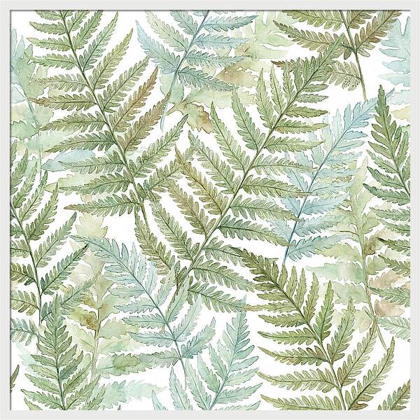 Fern Fronds Watercolor Delight
