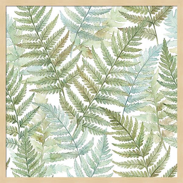 Fern Fronds Watercolor Delight