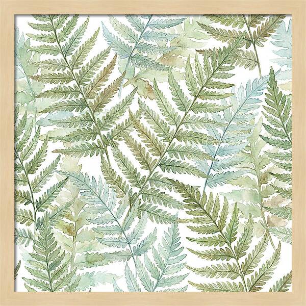 Fern Fronds Watercolor Delight