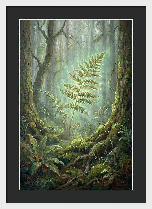 Fern In Enchanted Forest