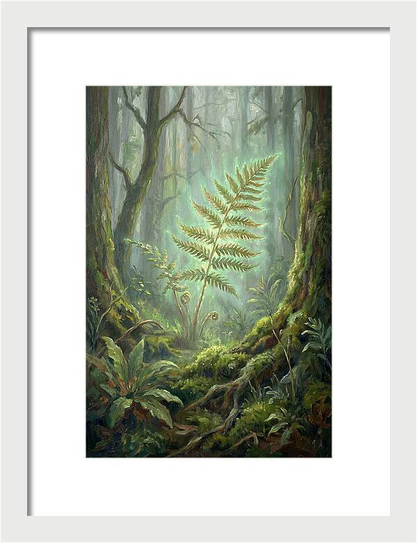 Fern In Enchanted Forest