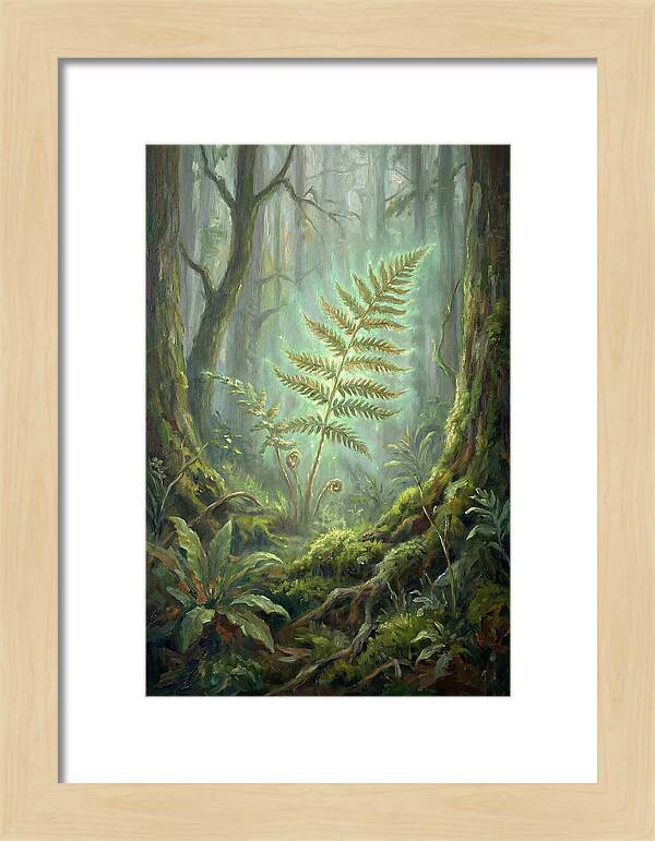 Fern In Enchanted Forest