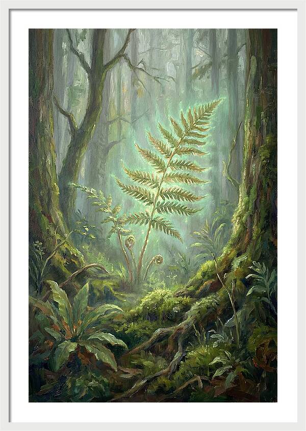 Fern In Enchanted Forest