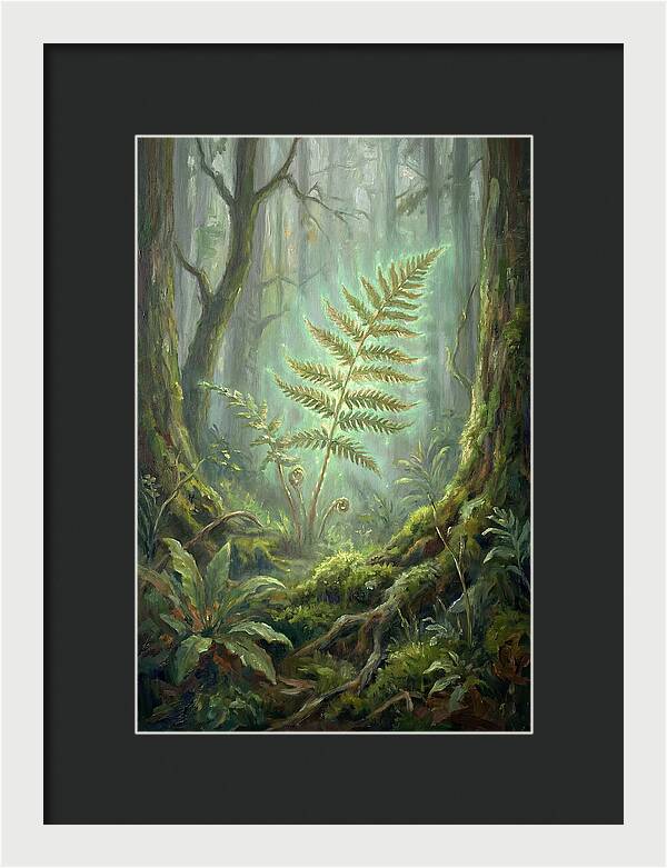 Fern In Enchanted Forest