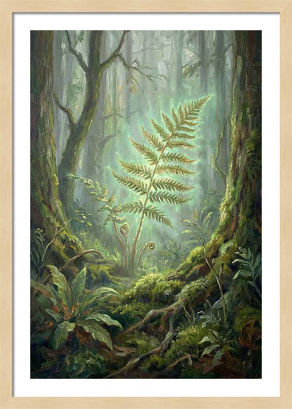 Fern In Enchanted Forest