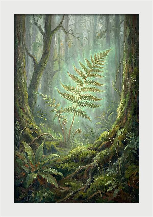 Fern In Enchanted Forest