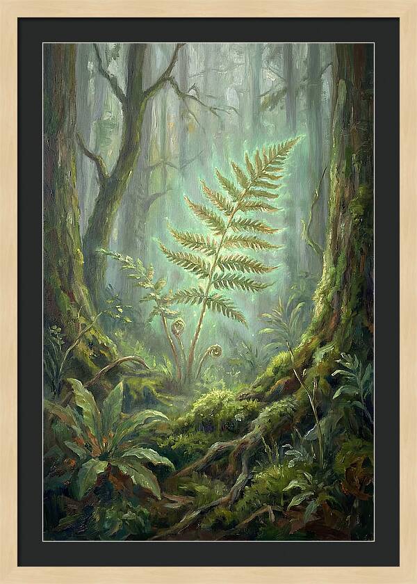 Fern In Enchanted Forest