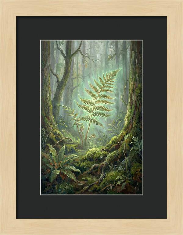 Fern In Enchanted Forest