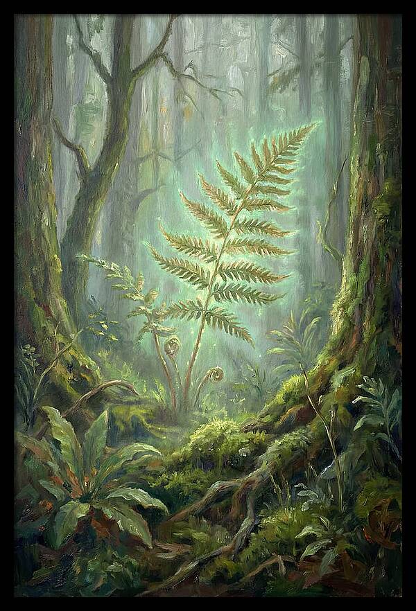 Fern In Enchanted Forest