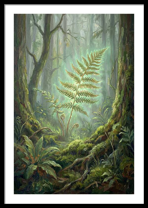 Fern In Enchanted Forest