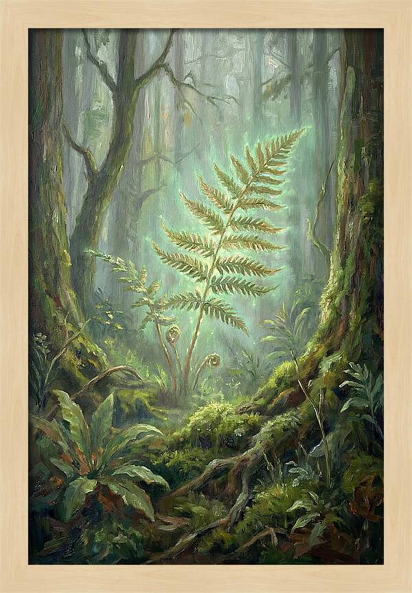 Fern In Enchanted Forest