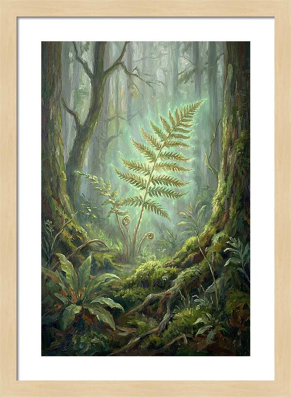 Fern In Enchanted Forest