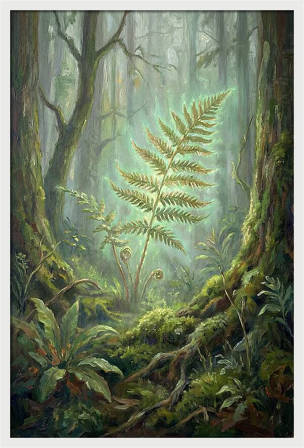 Fern In Enchanted Forest