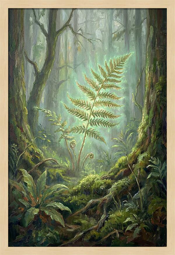 Fern In Enchanted Forest