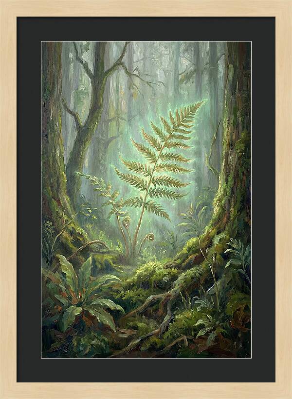 Fern In Enchanted Forest