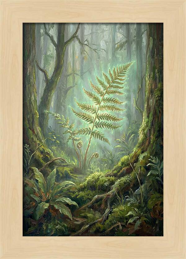 Fern In Enchanted Forest