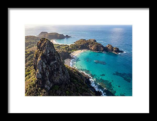 Fernando De Noronha From Morro Do Pico Viewpoint