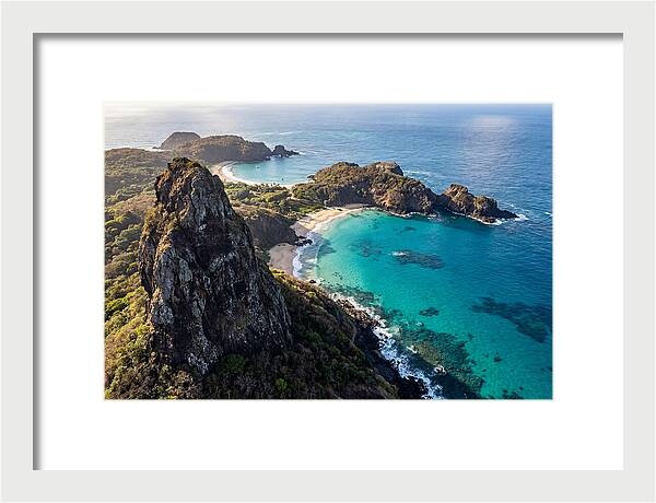 Fernando De Noronha From Morro Do Pico Viewpoint