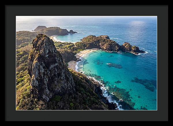 Fernando De Noronha From Morro Do Pico Viewpoint