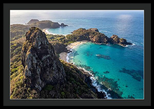 Fernando De Noronha From Morro Do Pico Viewpoint
