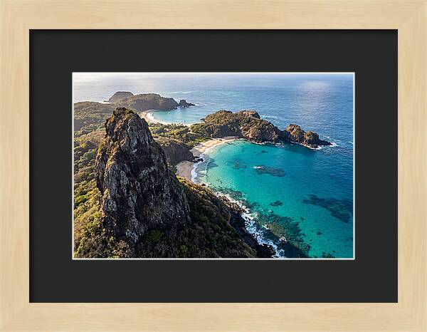 Fernando De Noronha From Morro Do Pico Viewpoint