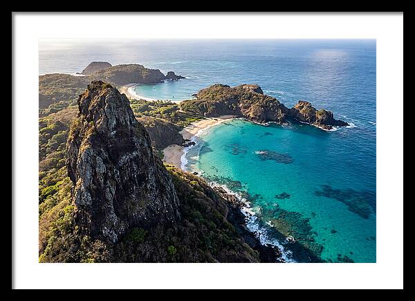 Fernando De Noronha From Morro Do Pico Viewpoint