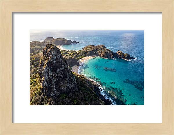 Fernando De Noronha From Morro Do Pico Viewpoint