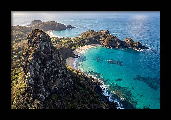 Fernando De Noronha From Morro Do Pico Viewpoint