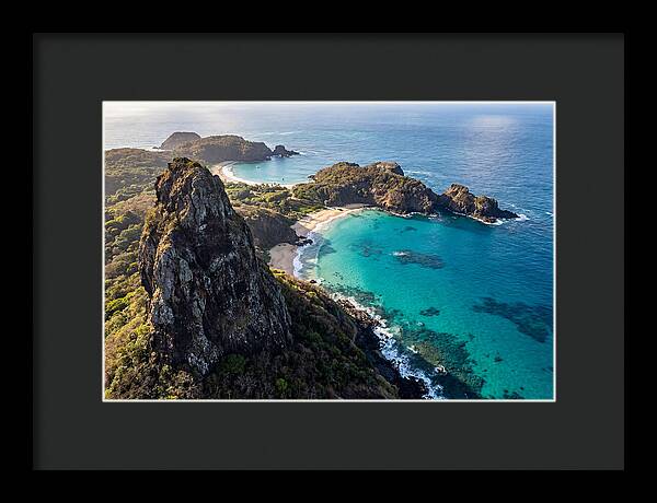 Fernando De Noronha From Morro Do Pico Viewpoint