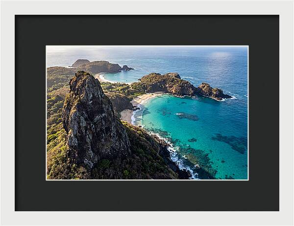 Fernando De Noronha From Morro Do Pico Viewpoint