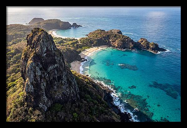 Fernando De Noronha From Morro Do Pico Viewpoint