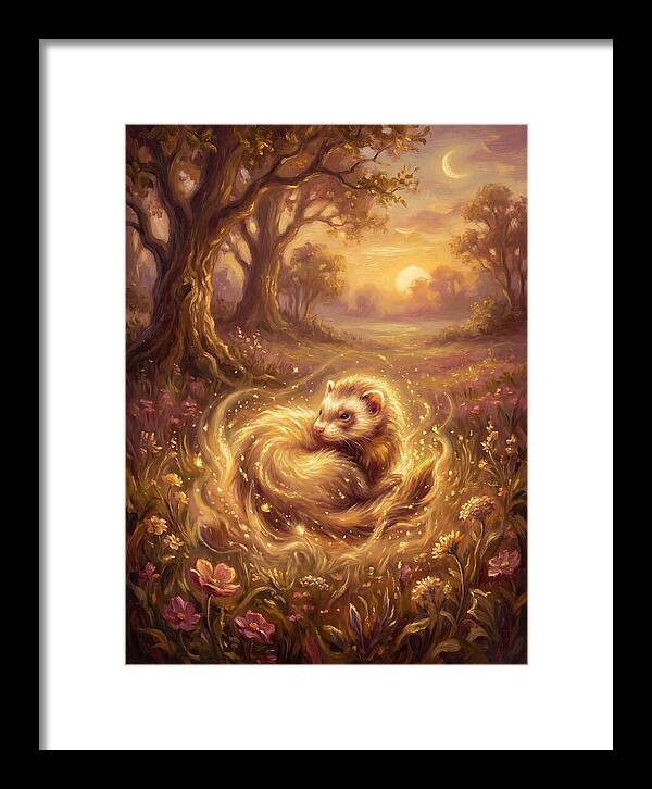 Ferret In Enchanted Forest