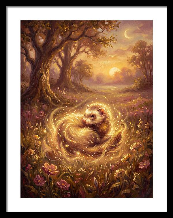 Ferret In Enchanted Forest