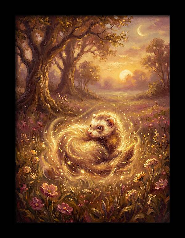 Ferret In Enchanted Forest