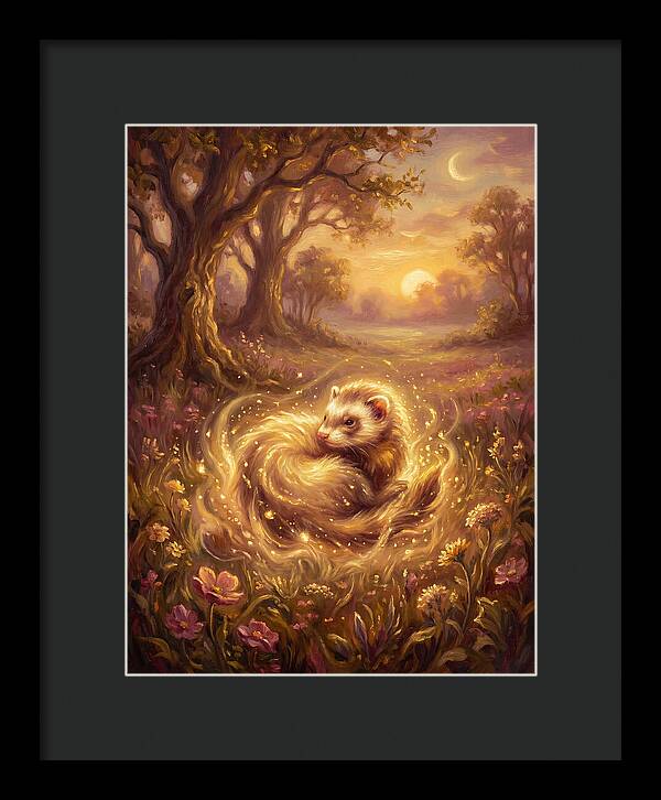 Ferret In Enchanted Forest