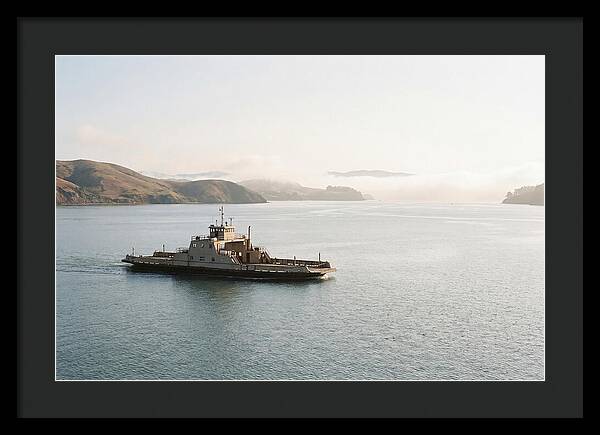 Ferry Crossing Over Calm Waters