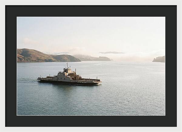 Ferry Crossing Over Calm Waters