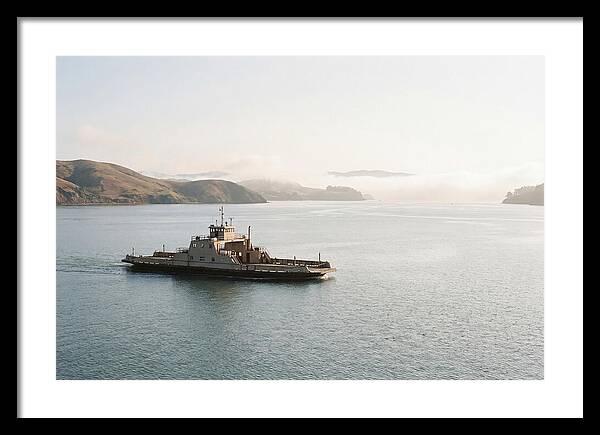 Ferry Crossing Over Calm Waters