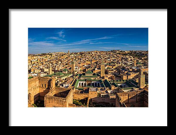 Fez Medina From Merenid Tombs