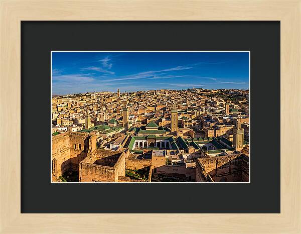 Fez Medina From Merenid Tombs