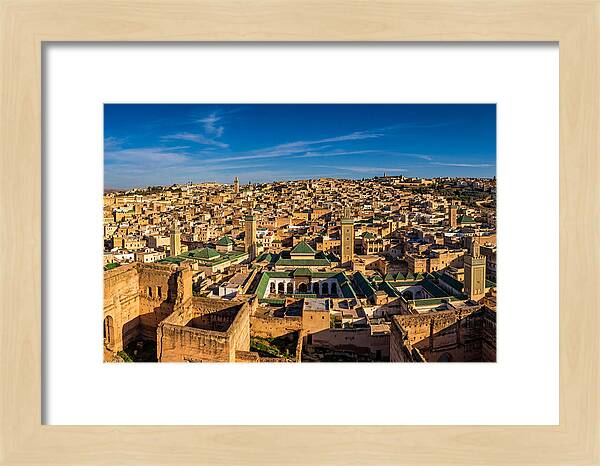 Fez Medina From Merenid Tombs