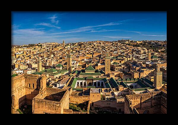 Fez Medina From Merenid Tombs
