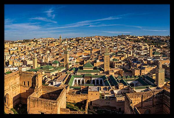 Fez Medina From Merenid Tombs