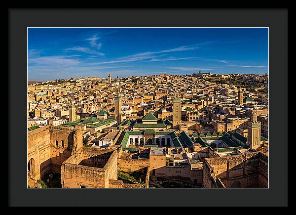 Fez Medina From Merenid Tombs