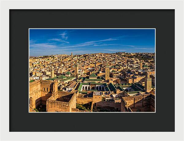 Fez Medina From Merenid Tombs
