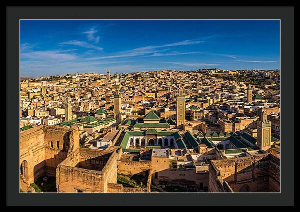 Fez Medina From Merenid Tombs